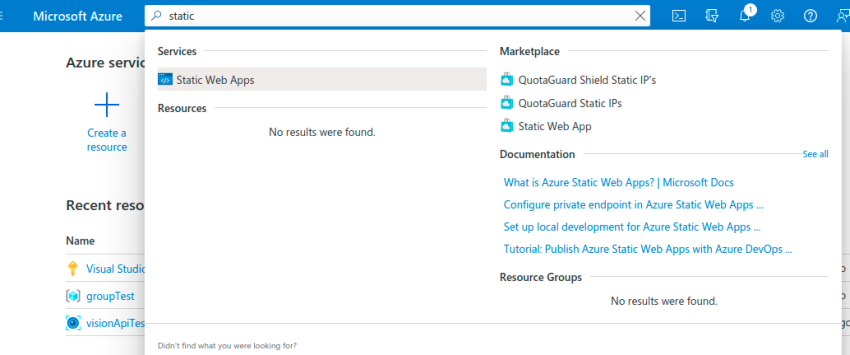 Getting Started with Azure Static Web App